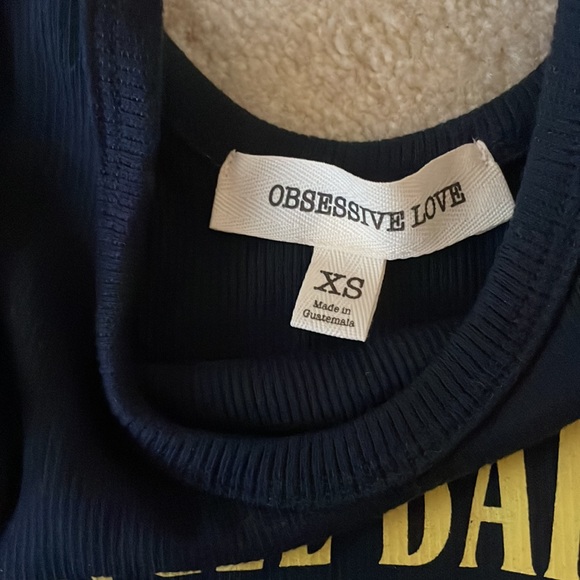 Obsessive love tank top XS - Picture 4 of 4